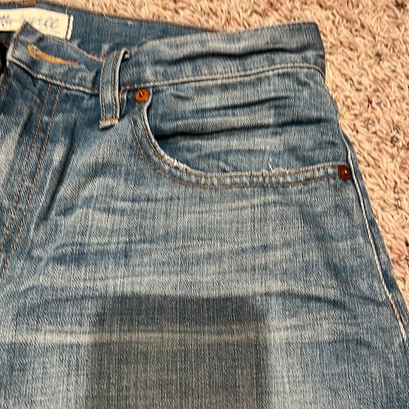 Madewell A Line denim skirt - Picture 3 of 9